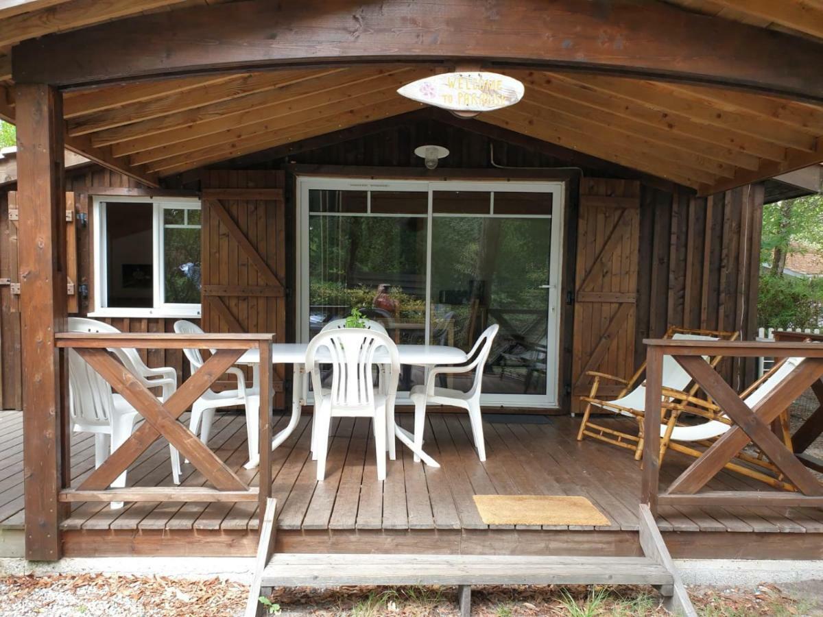 Pyla Chalet Et Mobilhom 6 Personnes Magda ลาเตสเตอ-เดอ-บูค ภายนอก รูปภาพ