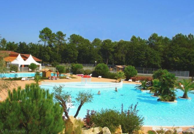 Pyla Chalet Et Mobilhom 6 Personnes Magda ลาเตสเตอ-เดอ-บูค ภายนอก รูปภาพ